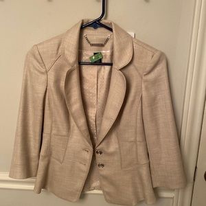 Gold blazer